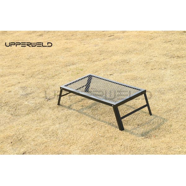 Table de camping pliable en aluminium résistant à la rouille pour BBQ extérieur Léger et robuste