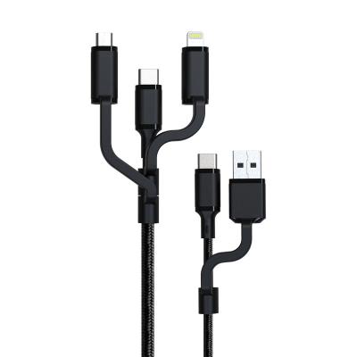 6 em 1 cabo de USB dos dados