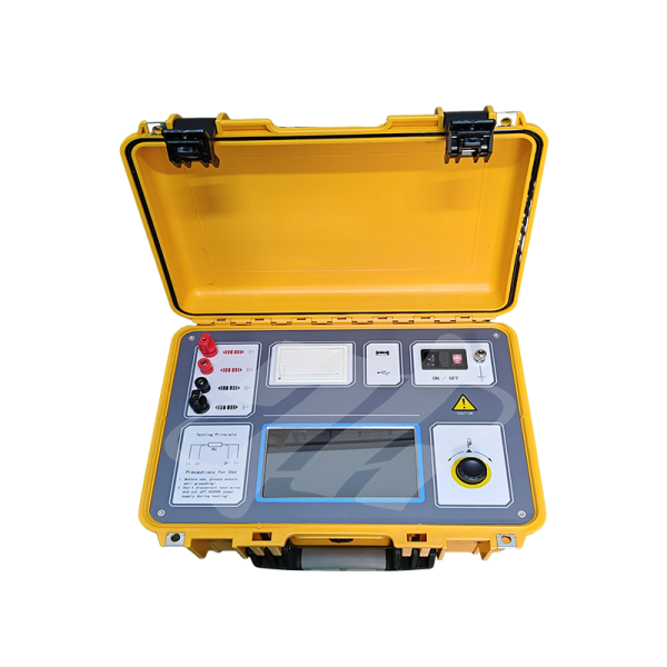 DC resistance meter with 7-inch screen for cable faults