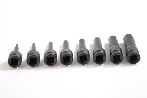 HEX Socket Features in 8PCS CR-MO Hexgagonal Sleeve Electric Tool and Car Repair Set