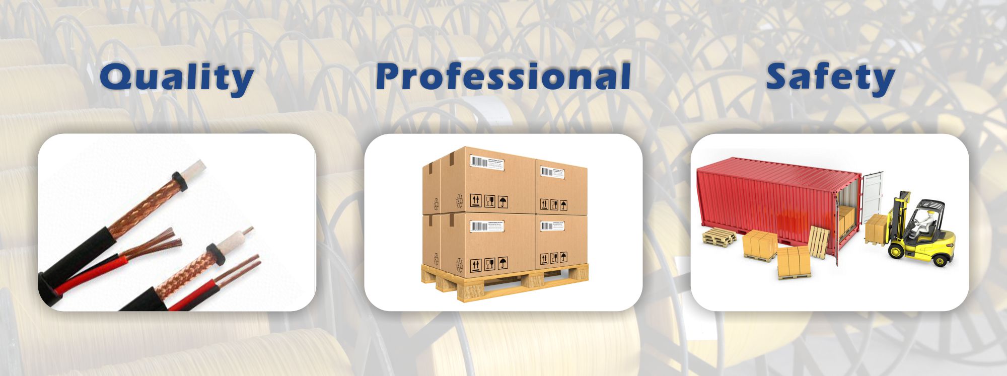 Packing RG59 BC 95% CCA PVC CMP CCTV Коаксиальная оплетка Экранированный компьютерный кабель Коаксиальный для камеры