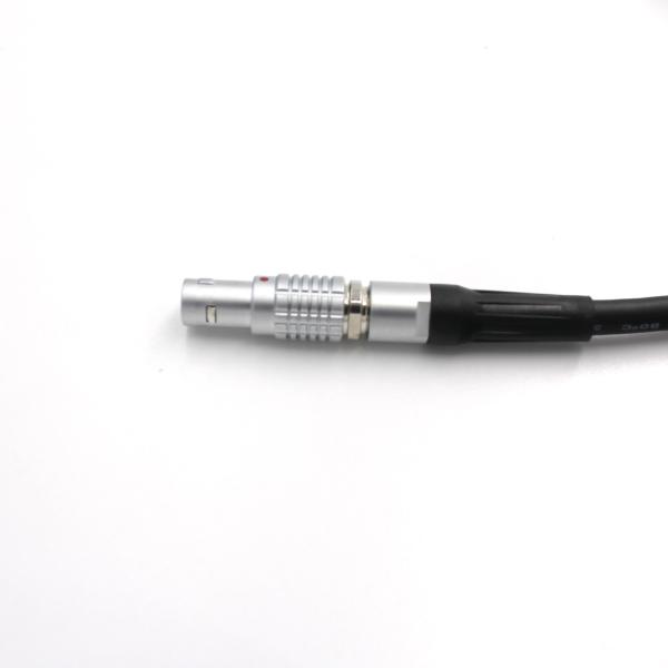 TGG 0B Series Push Pull Metal Connector 4 Contacts EMC Shielded Plug