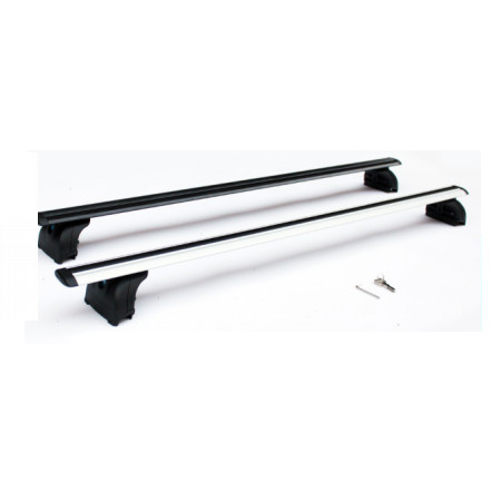 8195+B7 Aluminum Car Roof Cross Bars Universal Accessories to Flush Rails  Car Rack,wingbar shape