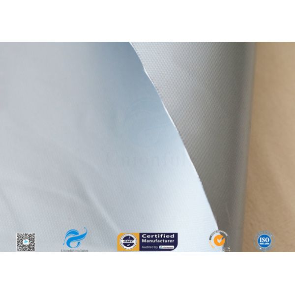 Grey Silicone Coated Fiberglass Cloth Engine Thermal Insulation Coated Glass Fabric