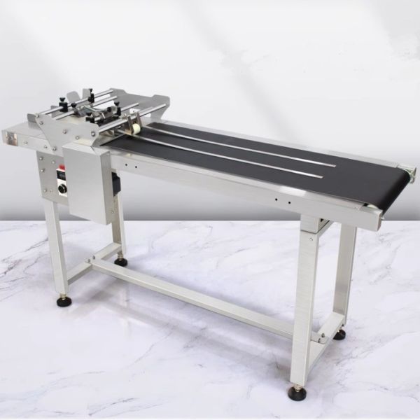 120w High Speed Full Automatic Dater Printer Coder Used Feeder Paging Machine with Conveyor