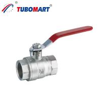ODM tuyau de gaz en laiton éteint la vanne personnalisée avec la couleur du manche bleu