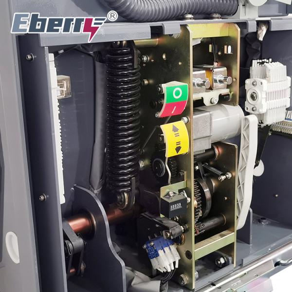 1250A High Voltage Vacuum Circuit Breaker 12KV Handcart Modular Mechanism Solid Sealed Pole