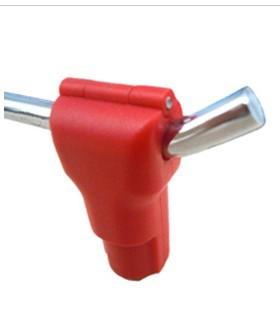 COMER Security Stoplock Hook lock Stoplokmagnetic red hook l for shops chain stores