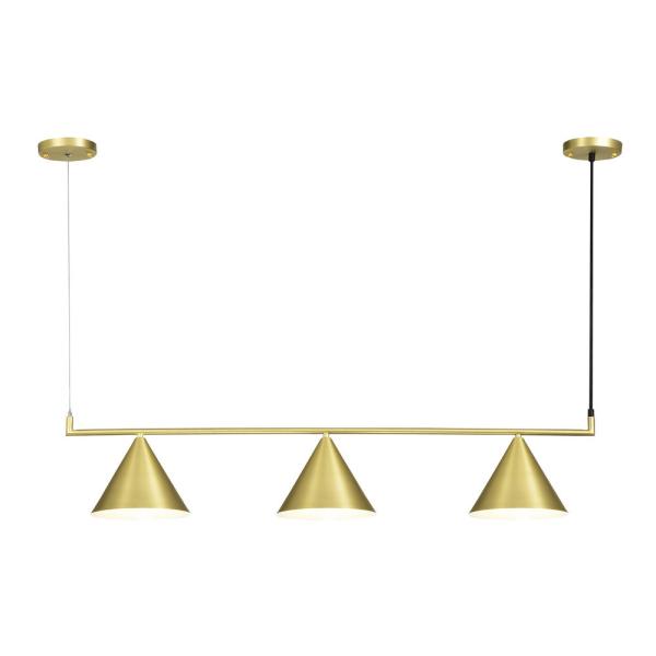 modern nordic decorative gold black white metal iron chandelier penda led kitchen light