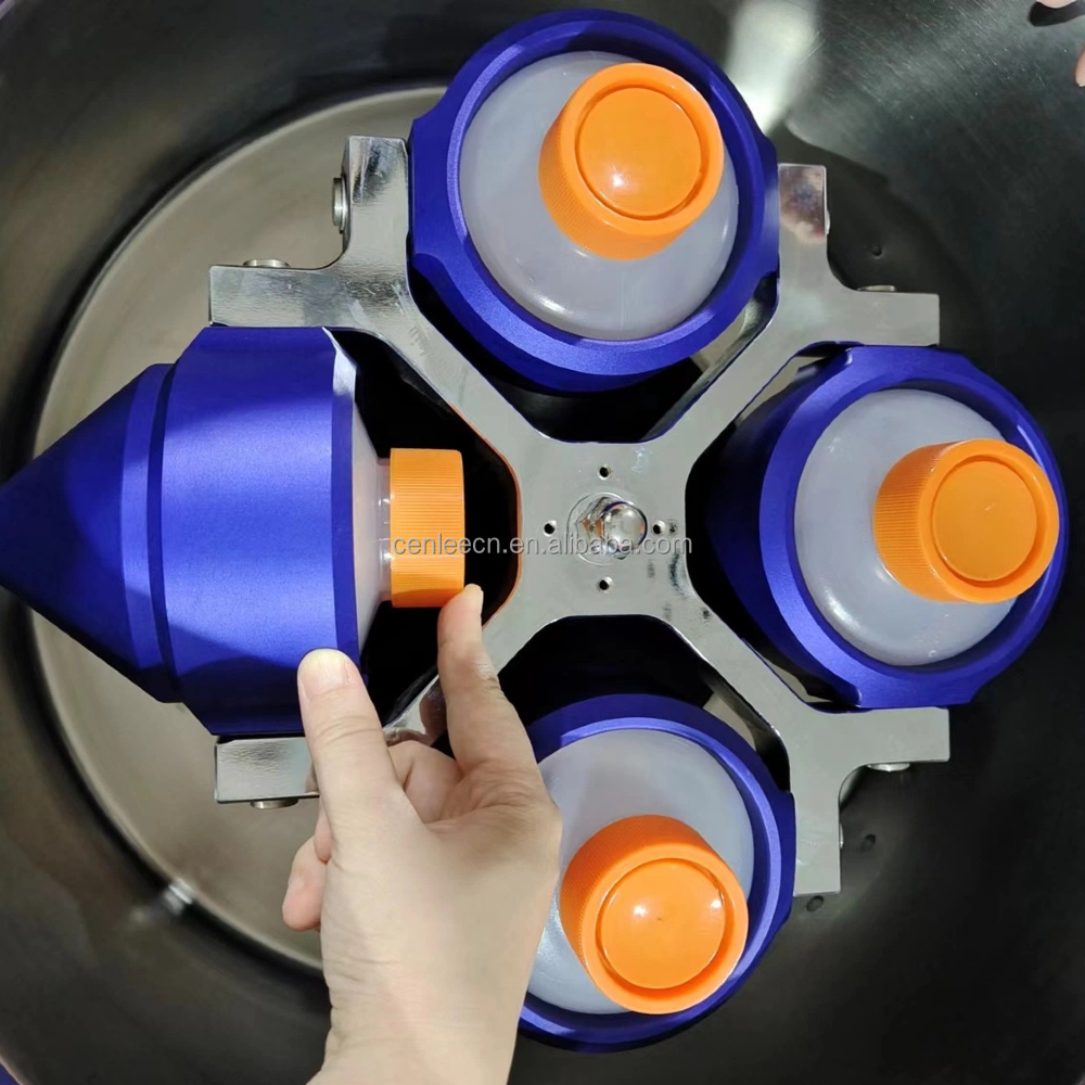 CTL550 5500rpm Low Speed Large Capacity Centrifuge 4x750ml 4x500ml with Adapters Cocktail Bar Purification Centrifuge Machine