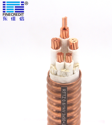 оболочка 3×10+2×6 CCC минеральной меди изолированного кабеля 1-5C металлическая одобрила