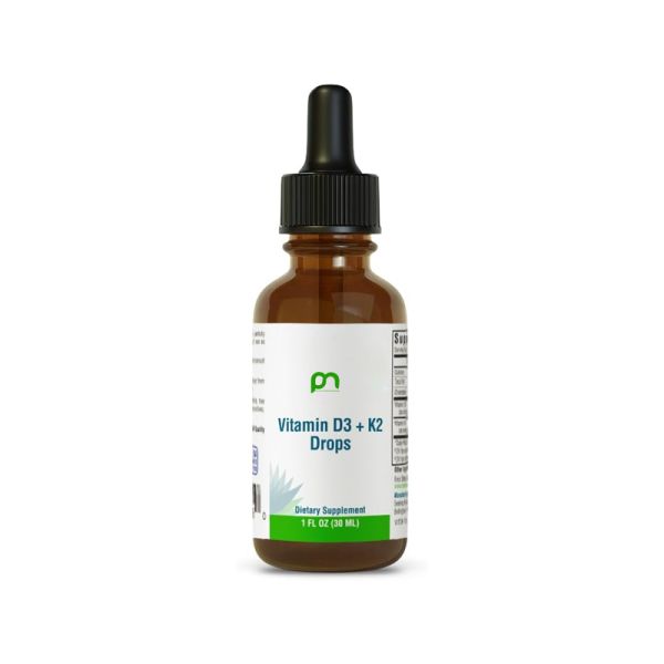 OEM Bulk Vitamin D3 K2 Supplement Drops Supports Bone & Heart Health