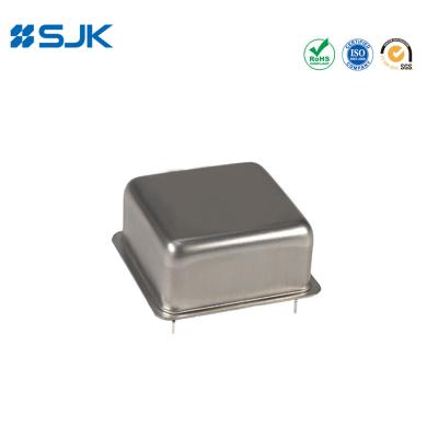 Through Hole 4 Pin 25*25mm OCXO Support 10MHz, 100Mz  5~100MHz 5.0V Or 12V ±100ppb Or ±20ppb For Telecommunication