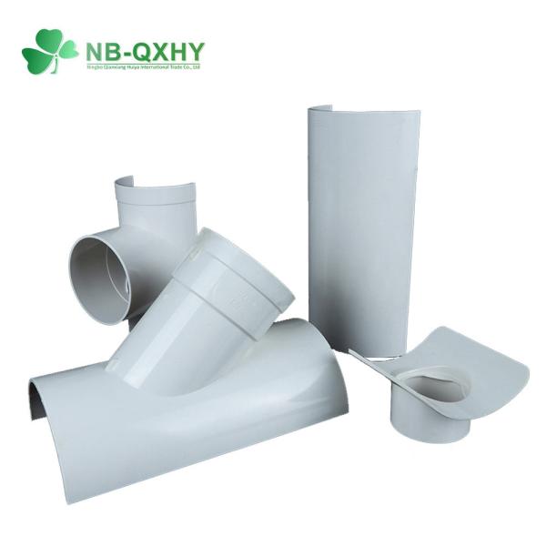 Plastic PVC DIN GB Water Drain Equal/Reducer Snap Tee Pipe Fitting for Repairing Leaks