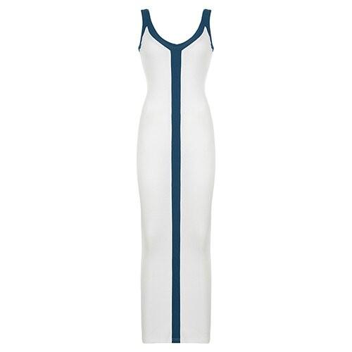 OEM manufactory 2023 Cross -border European and American  V -line low -necked sleeveless slim temperament
