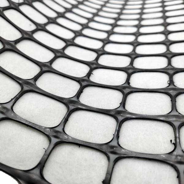 High Tensile Strength Black Biaxial Geogrid for Soil Stabilization 30-30kn PP Material