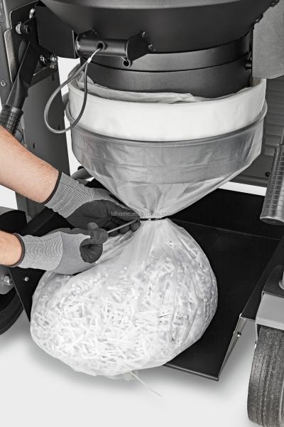 Bolsas de filtro para extractor de polvo blanco Bolsas de vacío industriales potentes 360 mm