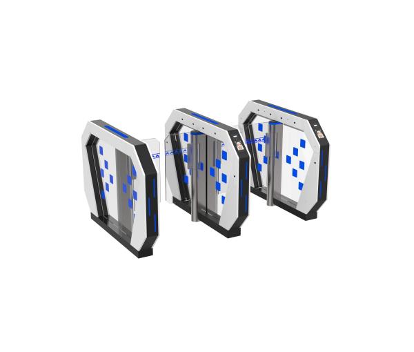 Indoor Office Security Swing Gate High Speed Access Control Speed Gate Turnstile