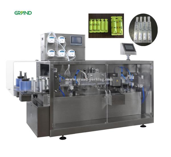 GGS 118P5 Single dose plastic ampoule liquid filling and sealing machine