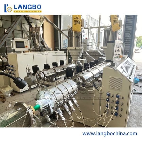 PPR Pipe Extrusion Machine with Multi-Layer Control for Uniform Wall Thickness and 150kg/h Max Output