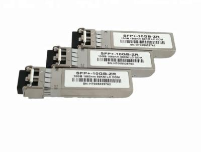 Módulo frente e verso 1550nm 80km do transceptor do LC SMF 10G SFP com único modo