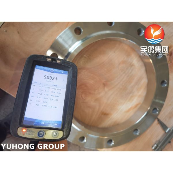 ASTM A182 F321 / UNS S32100 / 1.4541 Stainless Steel Flange Lap Joint Flange RF