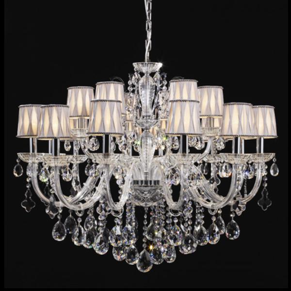 Tropical crystal chandelier for Home Lighting Cool White (WH-CY-121)
