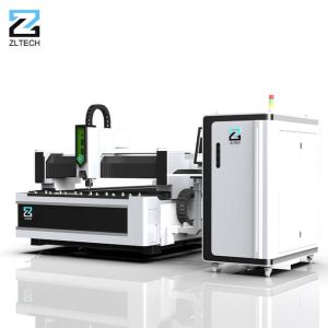 phase de la machine 3 de laser de fibre de commande numérique par ordinateur de feuille d'acier inoxydable de 1500x3000mm