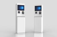 Kiosque de commande avec imprimante à écran tactile