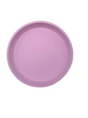 OEM Weaning Suction Silicone Bowls And Plates Set 18x18 With Size Is 18*18*2.5 cm And Weight Is 200 Gram