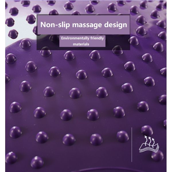 Non Slip Jointop Half Pilates Ball PVC Dia 46cm Half Round Balance Ball