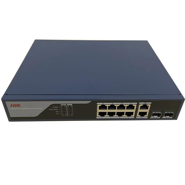 Switch de red Ethernet Hik Brand DS-3E1310P-SI de 8 puertos Fast Ethernet Smart POE