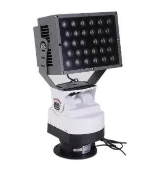 Luces LED de búsqueda y rescate para botes, impermeables IP65, acero inoxidable, aluminio, prisión, buque de guerra, embarcación marina, expedición marítima, 300 metros