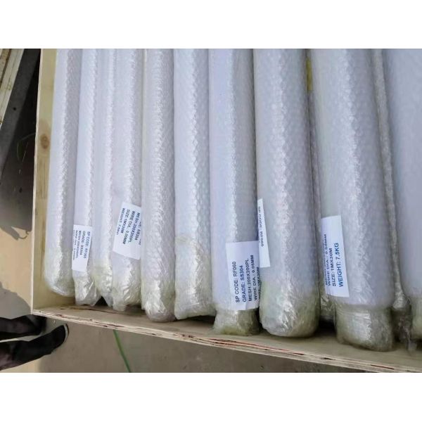 SS201 Width 1.2m Woven Filter Cloth Stainless Steel Woven Wire Mesh