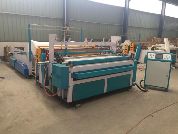 Automatic Rewinding jumbo Roll Toilet Tissue Paper Making Machine