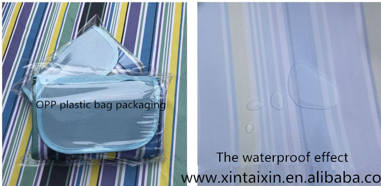 Customized Picnic Camping Mat Mattress Pocket Beach-Mat Lightweight Waterproof Portable Climbing Mat Plaid Blanket