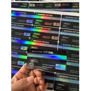 Étiquettes de flacon de L-CARNITINE 500mg/ml 30ml Logo et design personnalisés