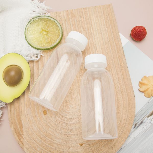 Drinking Milk Tea Bottles 0.5kg with Screw-on Lid