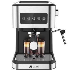 Automatic Cappuccino Machine Touch Screen Control Espresso Coffee Maker