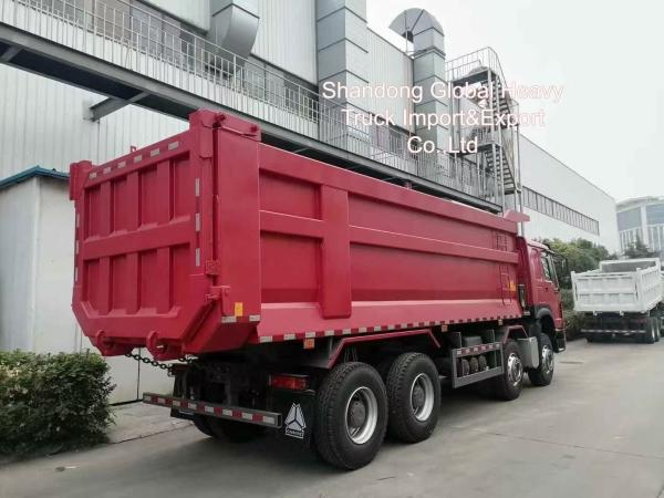 HOWO Nx 8*4 380 430HP 12 Wheeler 12 Tires 30/40/50ton Tipper Truck Dump Used Second Hand Dumper Truck
