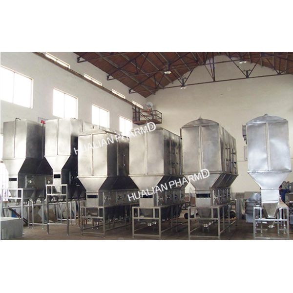 Industrial Pharmaceutical Granulation Equipments / Boiling Fluidized Dryer