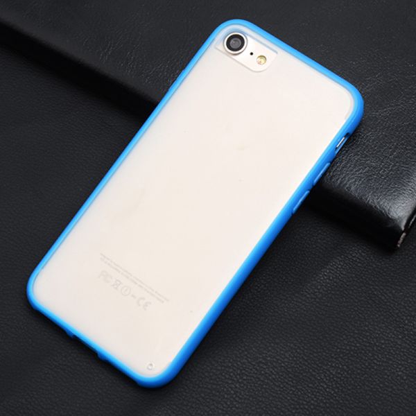 Hard PC+TPU Scrub Back Cover Cell Phone Case For iPhone 7 7 Plus 6 6s Plus