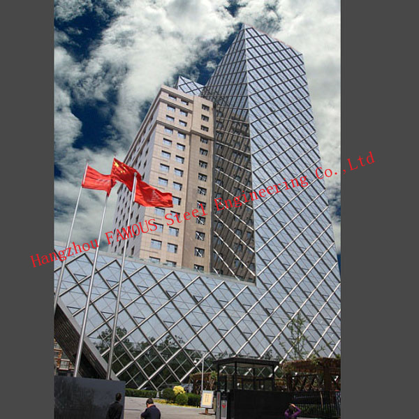 Изолированное сломленное стены стекла рамки украшения C5 искусства алюминиевое термальное