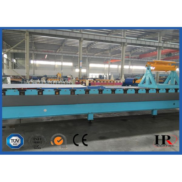 Safety Door Frame Cold Roll Forming Machine With Pre - Cutting / Auto Feeding System
