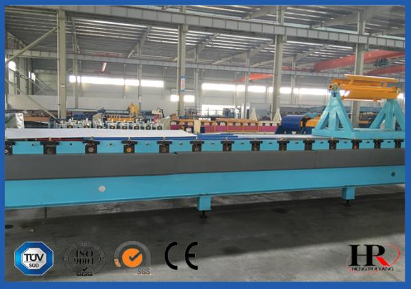 Safety Door Frame Cold Roll Forming Machine With Pre - Cutting / Auto Feeding System