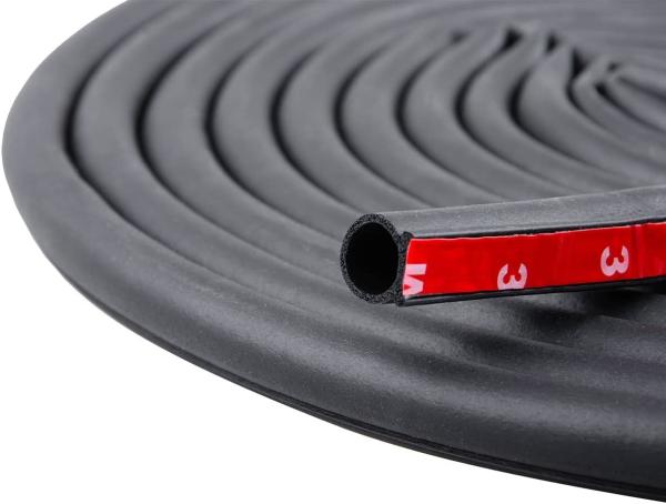 D Shape Automotive EPDM UPVC Door And Window Rubber Sealing Strip