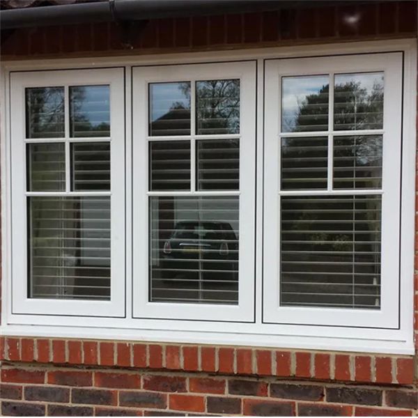 SKATE Hardware Level 8 Air Tightness Aluminum Windproof Casement Windows