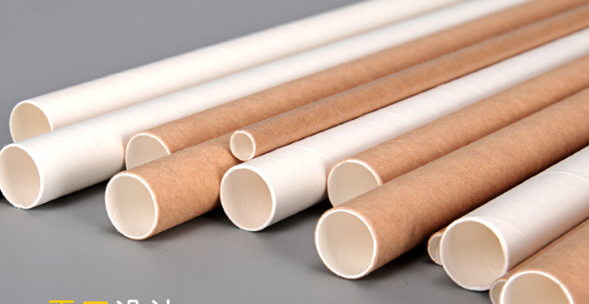 White Yellow Individually Wrapped Biodegradable Paper Straws Eco Friendly Food Grade