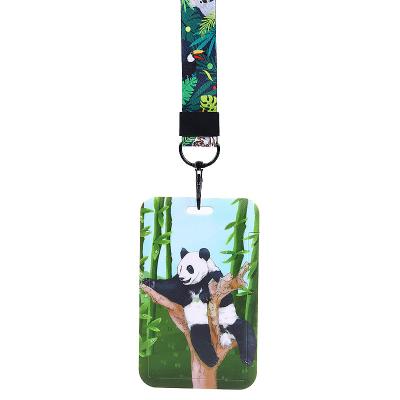 Elegante Deyi Custom Logo Lanyard Cartão Portador para os seus eventos corporativos