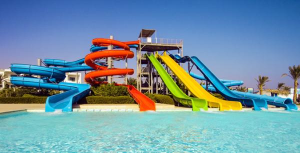 OEM Water Amusement Park Swimming Pool Accessories Fiberglass Slide for Kids